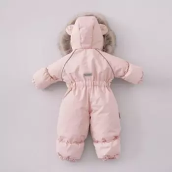 Комбинезон «Скандинавия» зимний мембрана, рост 68-74 см, цвет розовая пудра