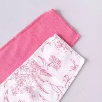 Комбинезон-слип детский KinDerLitto «Цветочный сад», рост 74-80 см, 2 шт