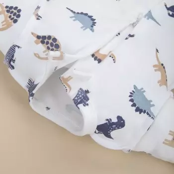 Комбинезон-слип детский KinDerLitto «Малыш Хрустик», рост 62-68 см, 2 шт