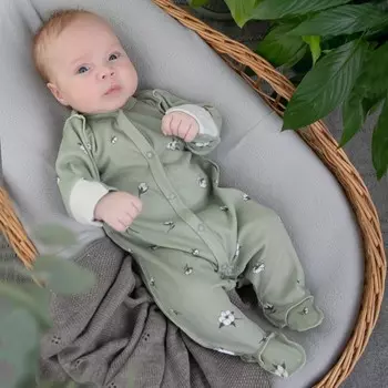 Комбинезон-слип детский KinDerLitto «Мягкий хлопок», рост 50-56 см, 3 шт