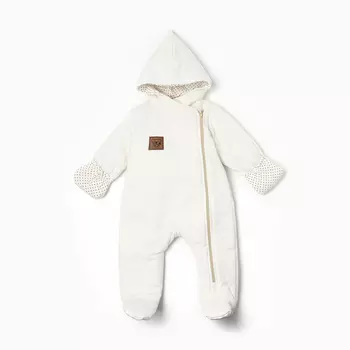 Комбинезон-трансформер, цвет молочный, рост 62