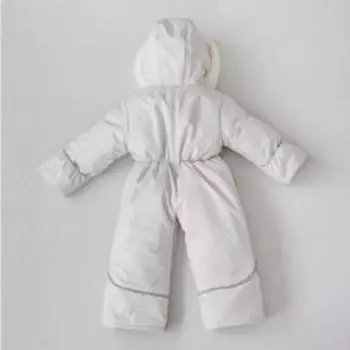 Комбинезон-трансформер «Версаль», с отворотами 3 сезона, рост 68-80 см., цвет серый