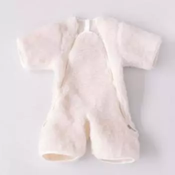 Комбинезон-трансформер «Зайкин», с опушкой и отворотами 3 сезона, рост 62-74 см., цвет капучино 74