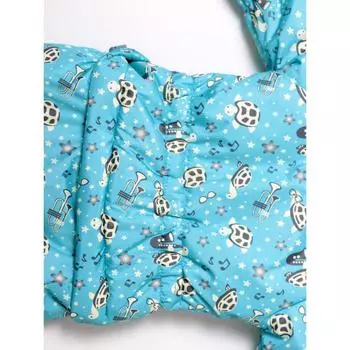 Комбинезон унисекс, рост 68 см, цвет голубой