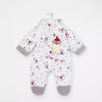 Комбинезон универсальный, рост 62 см, цвет серый