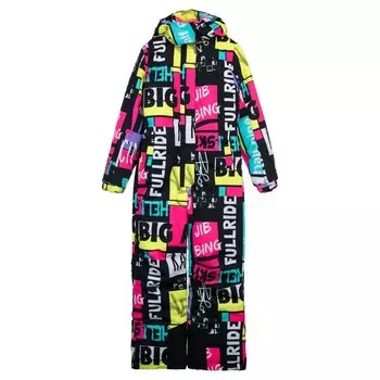 Комбинезон зимний для девочки PlayToday, рост 128 см