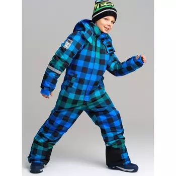 Комбинезон зимний для мальчика PlayToday, рост 128 см