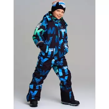 Комбинезон зимний для мальчика PlayToday, рост 152 см