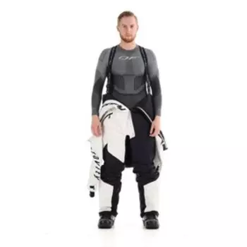 Комбинезон зимний, слитный DRAGONFLY Ski premium, мужской, черный/белый, XXL