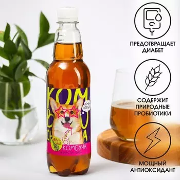 Комбуча «Комбучательно», 0,555 л.