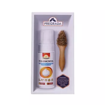 Комлект для ухода за обувью Pregrada, пена + щетка