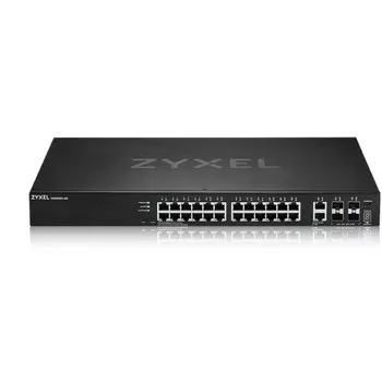 Коммутатор Zyxel NebulaFlex Pro XGS2220-30 XGS2220-30-EU0101F 24x100Mb 24G 2x10G 4SFP 4SFP+ 102950