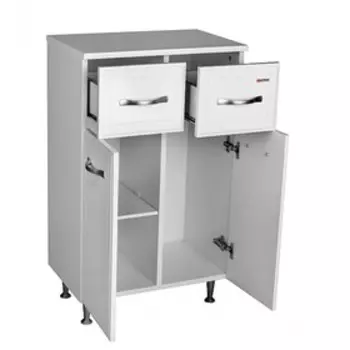 Комод 50 Идеал с 2 ящиками Домино 32 см х 50 см х 82 см