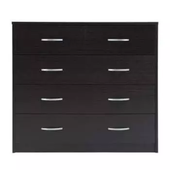 Комод для хранения «Клик Мебель», 5 выдвижных ящиков, 900480800 мм, цвет тёмно - серый
