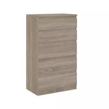 Комод 5 ящиков Кастор 650х396х1116 Дуб сонома