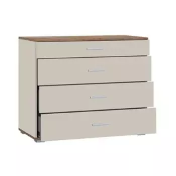 Комод Афина, 922х426х760, Дуб крафт золотой/Кашемир