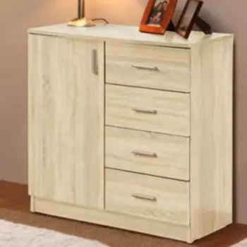 Комод «Дуэт 5», 804 × 400 × 836 мм, цвет дуб сонома