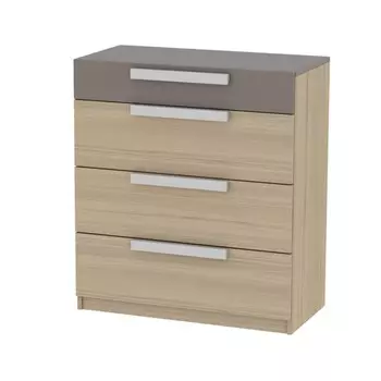 Комод «Джино», 800 × 400 × 860 мм, цвет туя / мокко