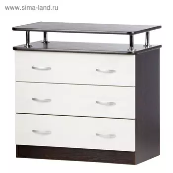 Комод Джокер, 800х450х790, Венге/Бодега светлая