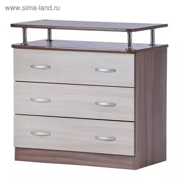 Комод Джокер, 800х450х790, Ясень шимо темный/Светлый