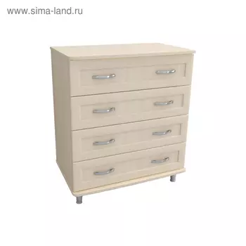 Комод Элина, 810х500х950, Дуб молочный