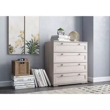 Комод К-22 РИВЬЕРА 875х800х420 Ясень Шимо Светлый