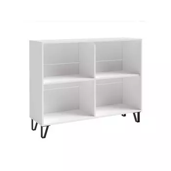 Комод Ливерпуль, 1204х380х950, Белый/Бетон светлый