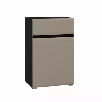 Комод «МОБИ. Сидней», с ящиками, 600413973 мм, цвет антрацит/аеллюто капучино