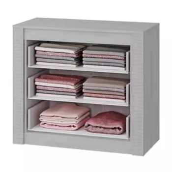 Комод Монако 964х460х850 ясень белый/F12