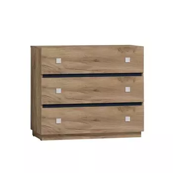 Комод Neo 455, 900 × 434 × 779 мм, цвет дуб табачный craft / чёрный