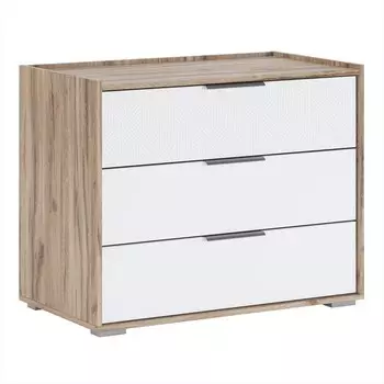 Комод «Николь №3», 923520739 мм, цвет дуб альпийский / белое сияние