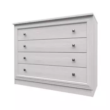 Комод напольный для спальни Paola 455, 4 ящика, 1000443804 мм, цвет ясень анкор светлый