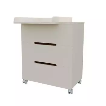 Комод пеленальный детский ИНКАНТО Anniken ECCO 800/3, 834597 см, 3 ящика, белый