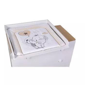 Комод Polini Kids Ameli 3000, цвет белый-натуральный