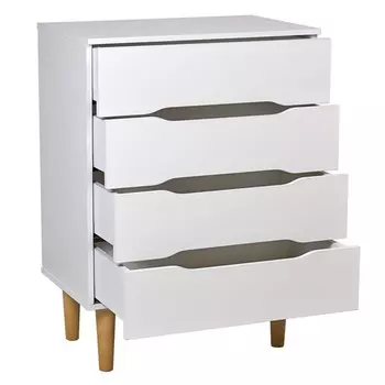 Комод Polini Kids Simple 3602, цвет белый-дуб, каменный