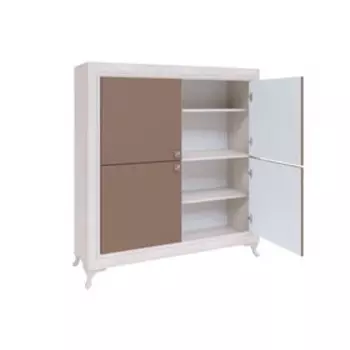 Комод распашной М24 Саванна, 380х1140х1400, Бодега светлая