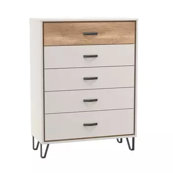 Комод «Рио» 62.04, 8544041160 мм, цвет кашемир / дуб каньон