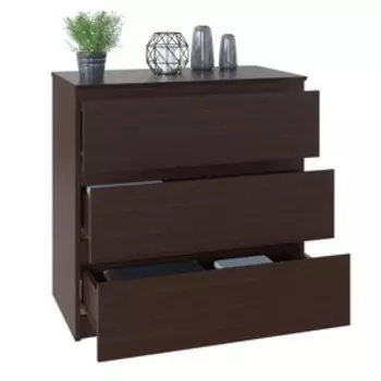 Комод с 3-мя ящиками «Т-2Р» 800х446х804 мм, Венге