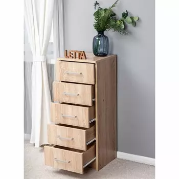 Комод с 5-ю ящиками Lite, 350350890 мм, цвет дуб сонома