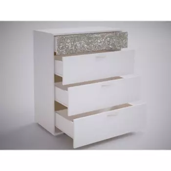 Комод Селена, 450х800х820, Белый