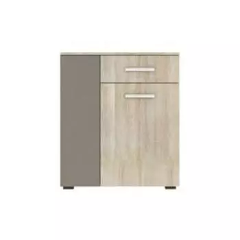 Комод Сиде 804х404х900 Дуб Сонома светлый/Мокко