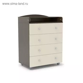 Комод Sweet Baby Domenica Wenge Avorio (Венге+слоновая кость)