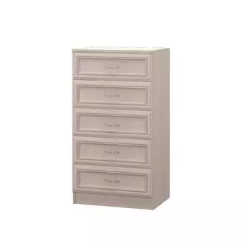 Комод узкий Верона 602х450х1060 дуб атлант