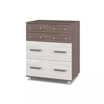 Комод Виора В88 520х800х966 Шимо темный/светлый