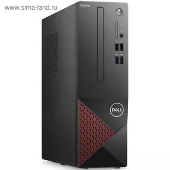 Компьютер Dell Vostro 3681 SFF, i5 10400, 8Гб, 1Тб, UHD630, 200Вт, Linux, черный