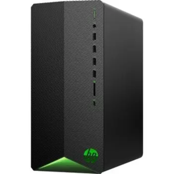 Компьютер HP Pavilion TG01-2104ur MT, R5 5600G, 8Гб, SSD 256 Гб, GTX1650 4Gb , FDos, чёрный 930930