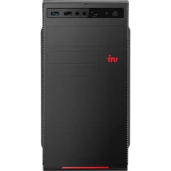 Компьютер IRU Home 310H5SE MT, i5 11400, 8 Гб, HDD 1 Тб, UHDG 730, Dos, чёрный