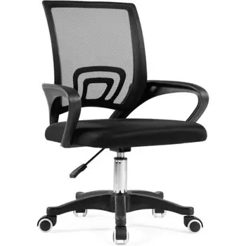 Компьютерное кресло Turin пластик/ткань, черный/черный 60x55x82 см