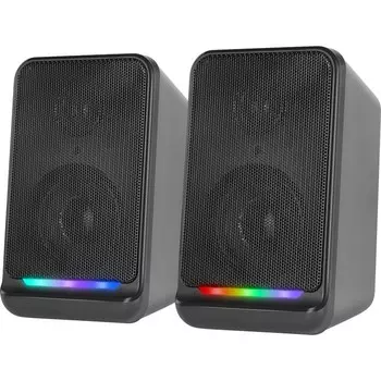 Компьютерные колонки 2.0 Defender SPK 120, 2x3 Вт, Usb, подсветка, черные