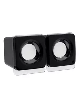 Компьютерные колонки 2.0 DEFENDER SPK 35, 5 Вт, 85 дБ, USB, чёрные